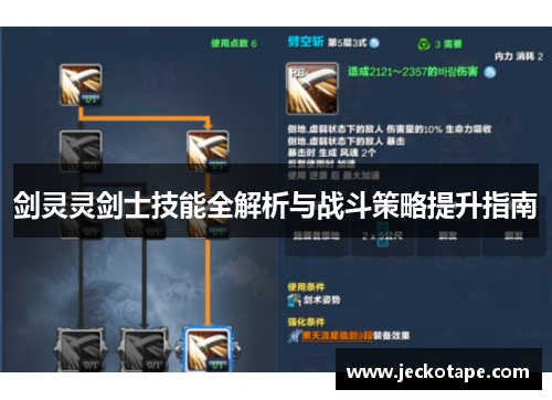 剑灵灵剑士技能全解析与战斗策略提升指南